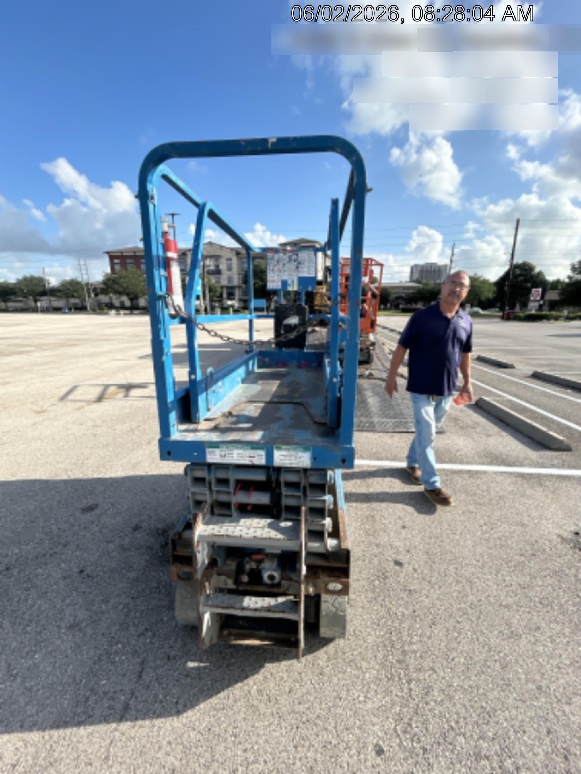 2019 Genie GS-1930 Fixed Rails with Chain Entry