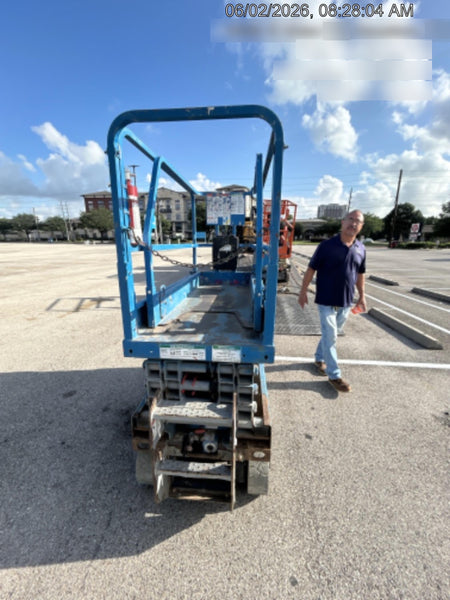 2019 Genie GS-1930 Fixed Rails with Chain Entry