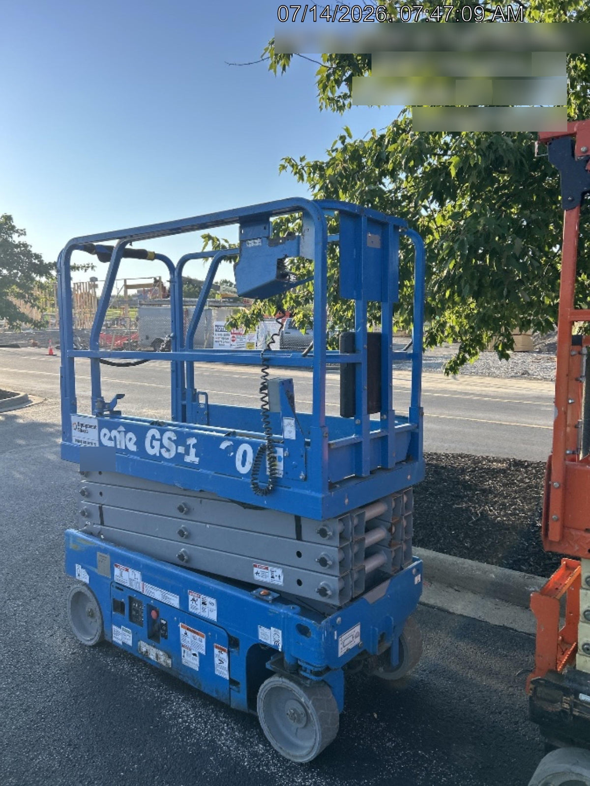 2018 Genie GS-1930 Genie GS-1930 w/Fixed Rail, Chain Entry