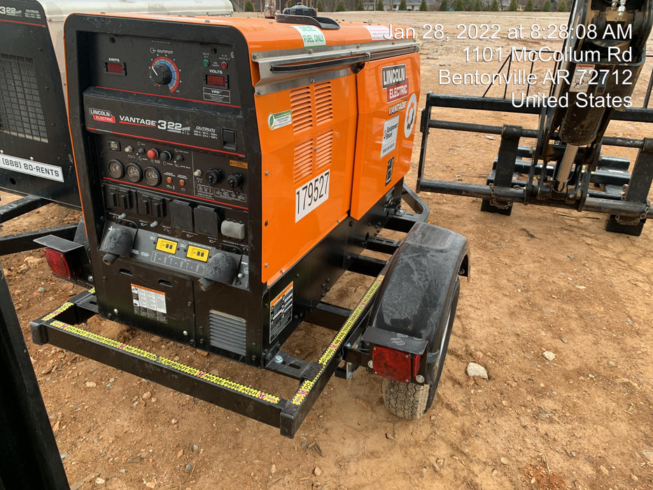 2021 Lincoln Electric Vantage 322 VANTAGE 322 READY-PAK 3