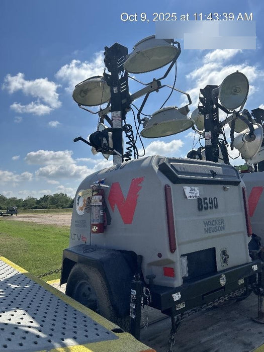2018 Wacker Neuson LTV6L-MH Wacker Neuson LTV6L Towable Light Tower