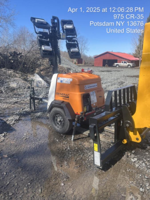 2023 Generac MLT2 Diesel, Flex Switch 120V Input, Powerzone Controller, (4) 320W LED Lights, 4kW Generator, 39.9 Gal Fuel Tank, 2" Ball, T3