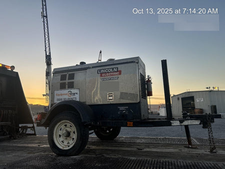 2018 Lincoln Electric Vantage 322 Lincoln Vantage 322 Welder Ready Pak 3 - Vantage 322, Trailer, Fender and light kit, Cable rack