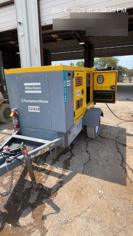 2021 ATLAS COPCO PAS 100 HF CS Enclosed