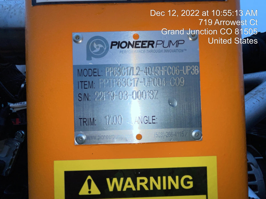 2022 PIONEER PP63C17L2-4045HFC06