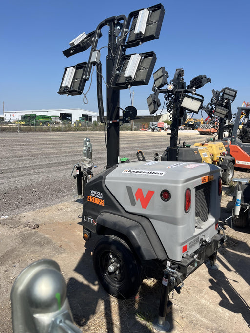 2024 Wacker Neuson LTT4 Diesel, Kohler KDW702, Deep Sea Controller, Auto Start, LED 320W, Bypass Outlet, T3