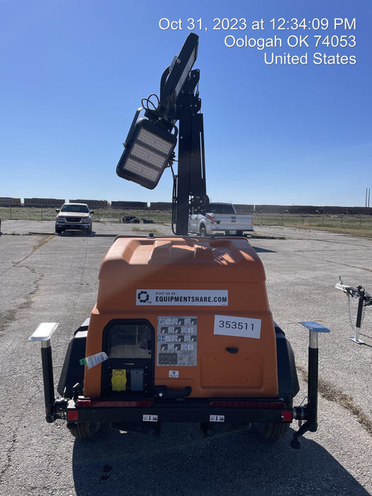 2023 Generac MLT2 Diesel, Flex Switch 120V Input, Powerzone Controller, (4) 320W LED Lights, 4kW Generator, 39.9 Gal Fuel Tank, 2" Ball, T3