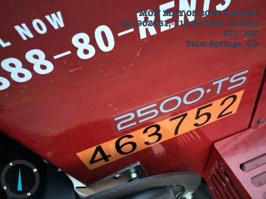 2024 TORO MBTX 2500-TS