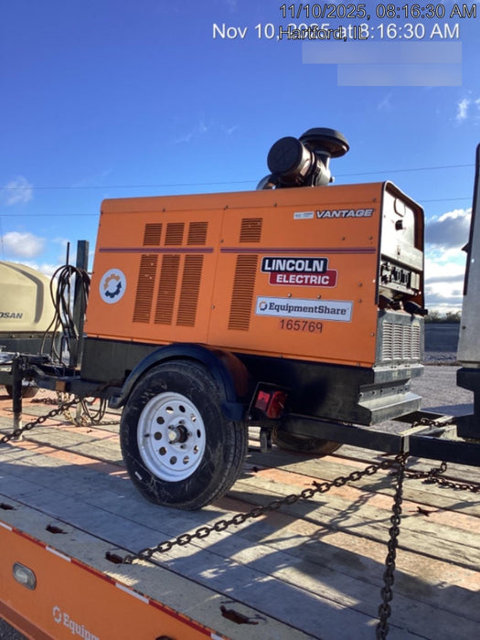 2021 Lincoln Electric Vantage 549X Ready Pak 3, ORANGE (includes trailer, cable rack, fender light kit)