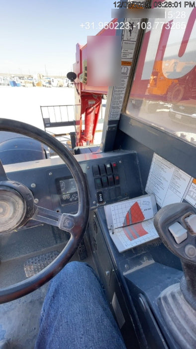 2018 Manitou MTA8044 MTA 8044 - 74 HP T4, Canopy, Worklights/Strobe, Beacon, 66" Carriage, 48" Forks, Solid Tires, Lift Hook, Aux Hydraulics