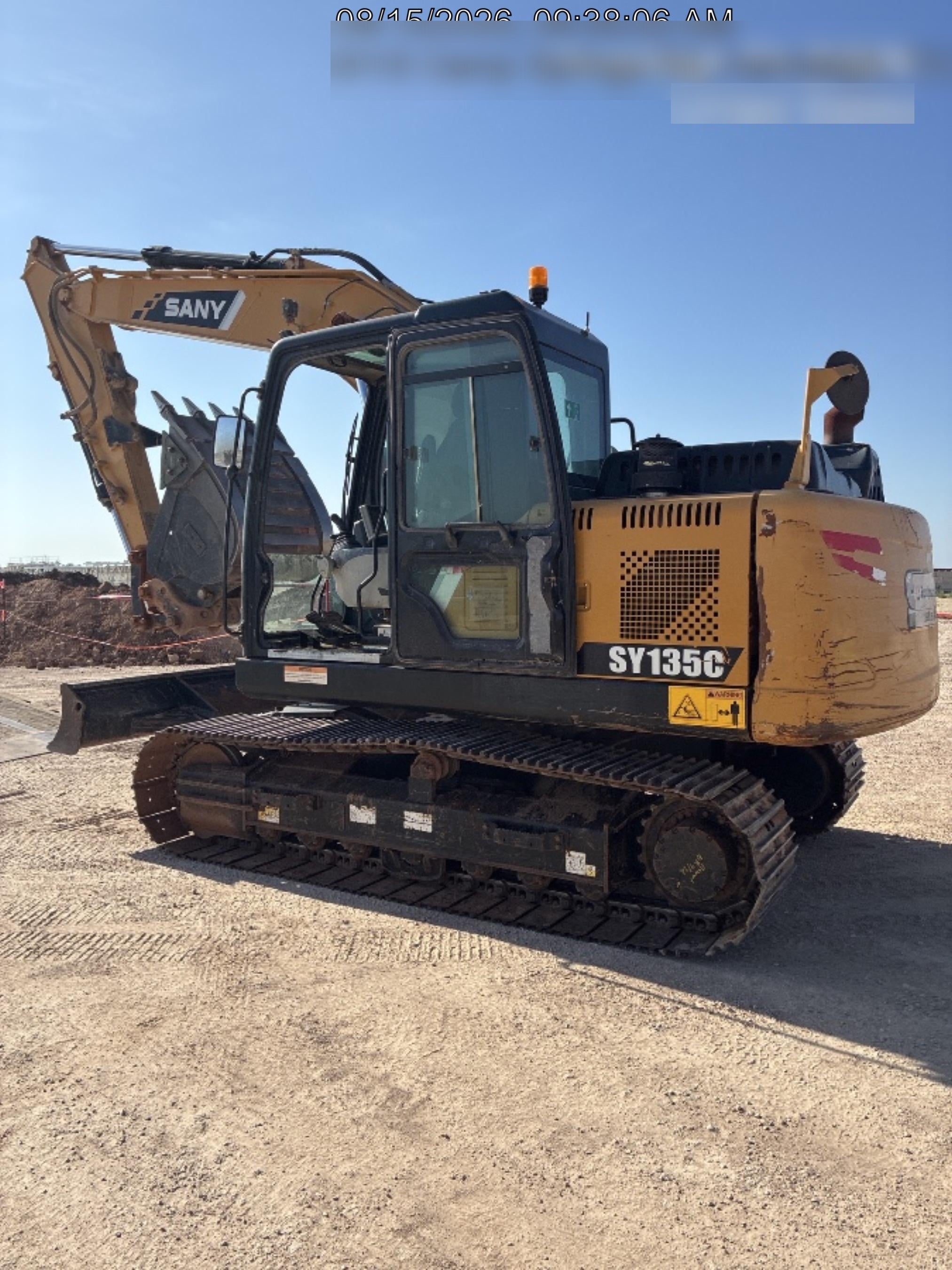 2020 SANY SY135C