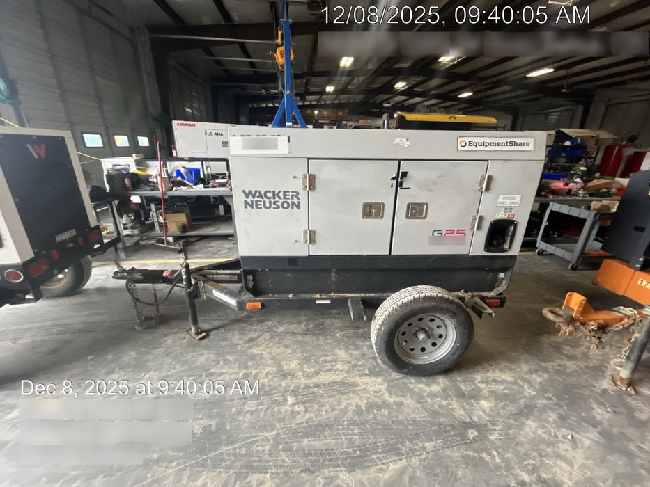 2018 WACKER NEUSON G25