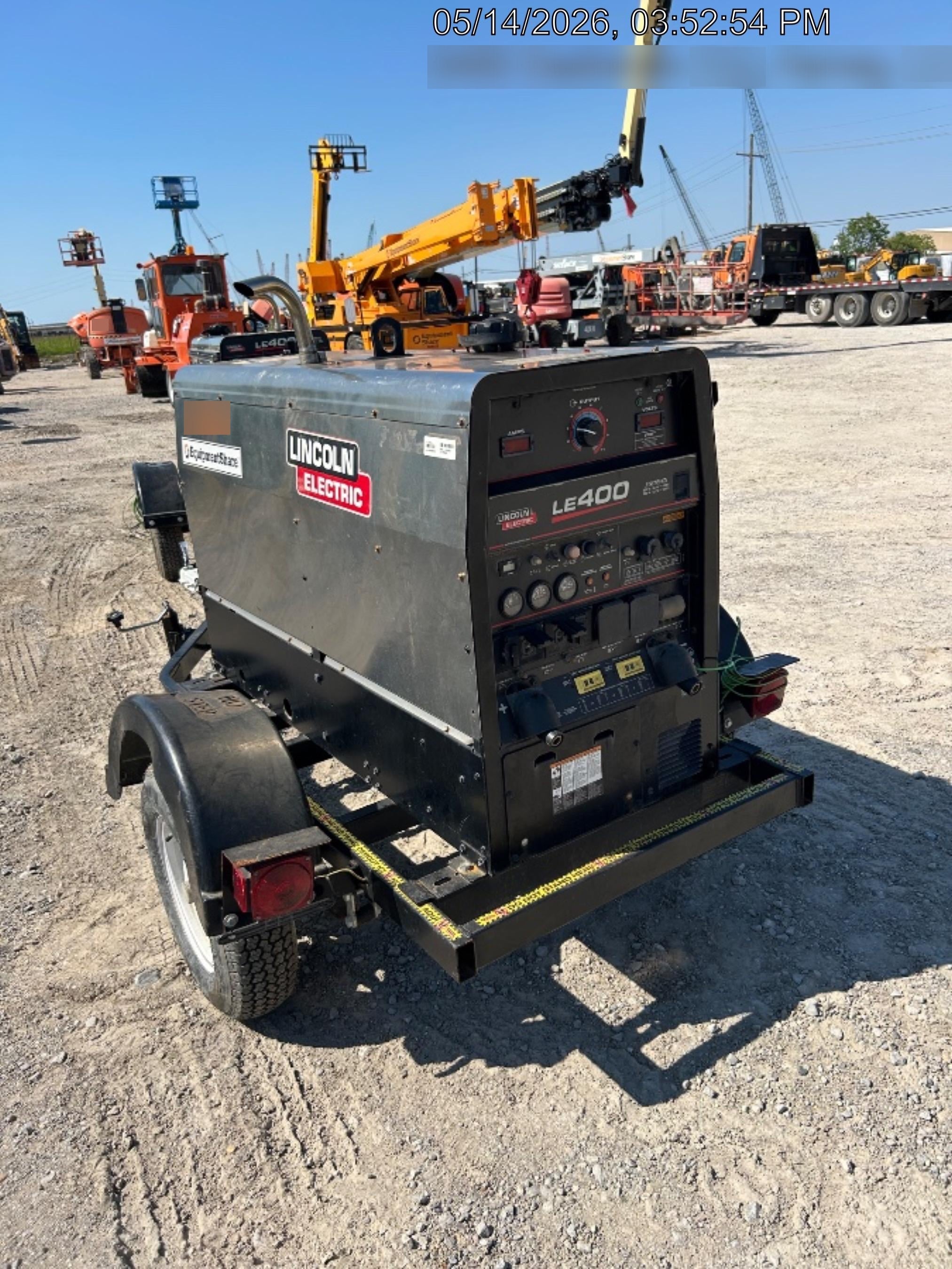 2024 Lincoln Electric LE400 Kubota V1505, Trlr, Cable Rack, Light Kit, ES Decals, T3