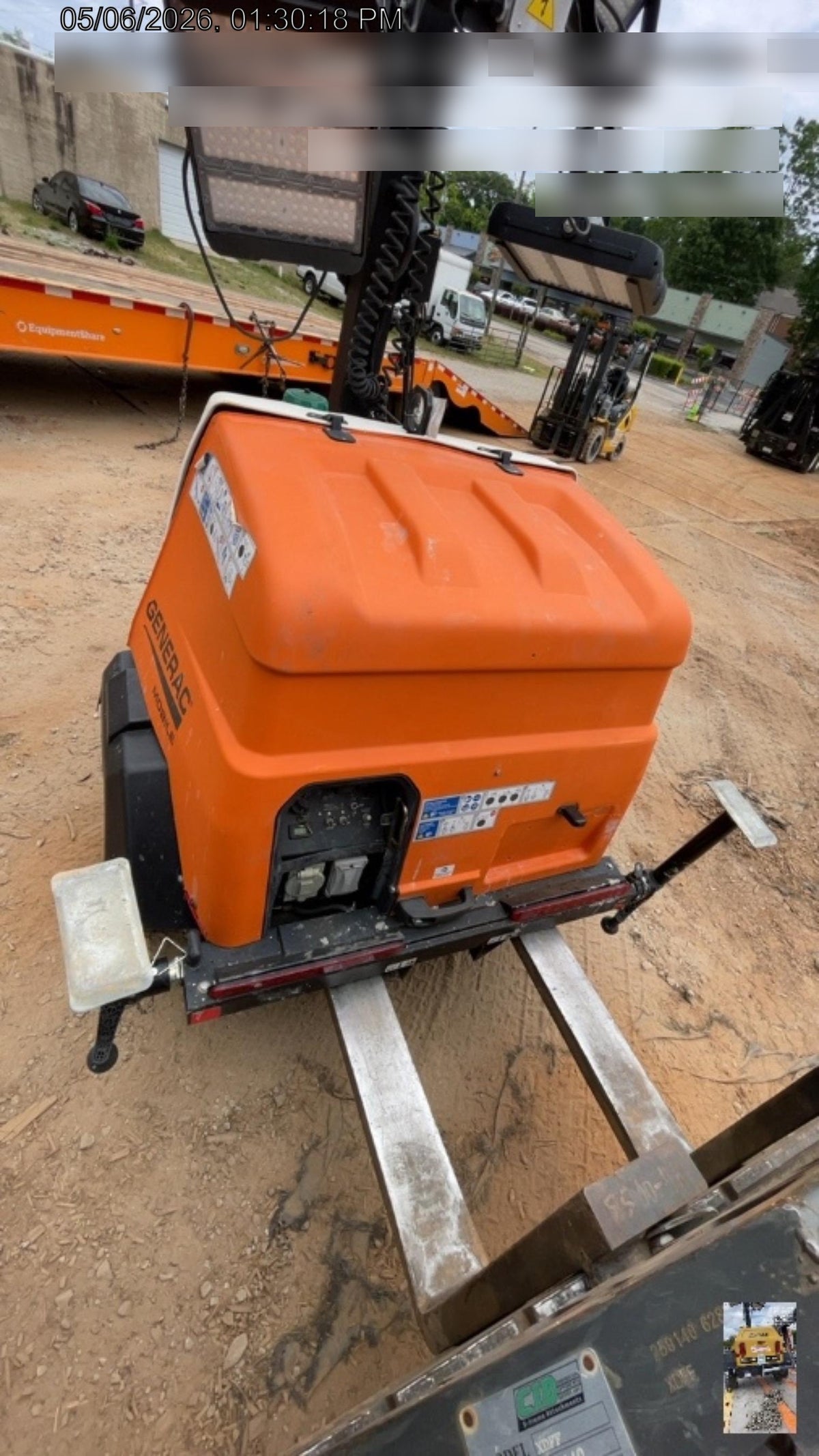 2024 Generac MLT6SKDS-STD4 ELEC WINCH Diesel, Electric Winch Mast, Powerzone Controller, (4) 320W LED Lights, 4kW Generator, 39.9 Gal Fuel Tank, 2" Ball, T3