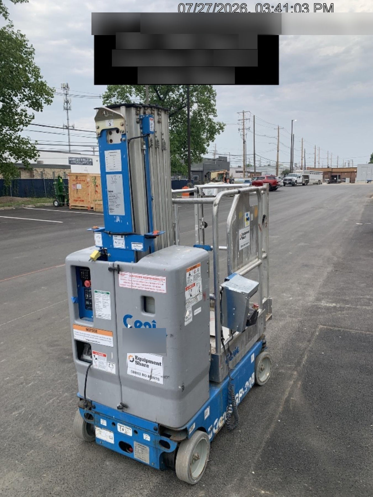 2018 GENIE GR-20