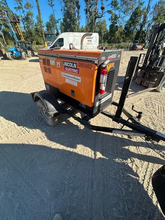 2022 Lincoln Electric LE400 Kubota V1505, Trlr, Cable Rack, Light Kit, ES Decals, T3