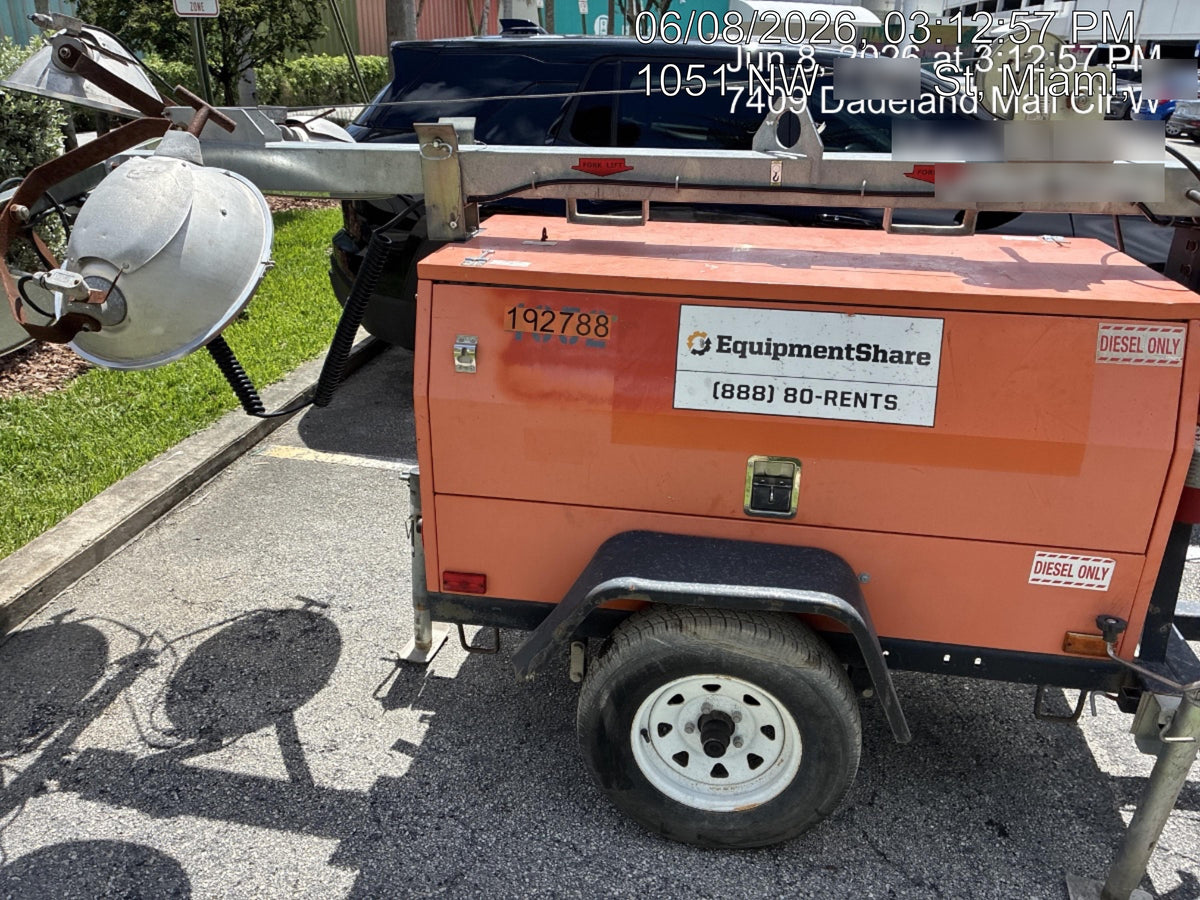 2018 Wanco WLT-4M PORTABLE LIGHT TOWER
