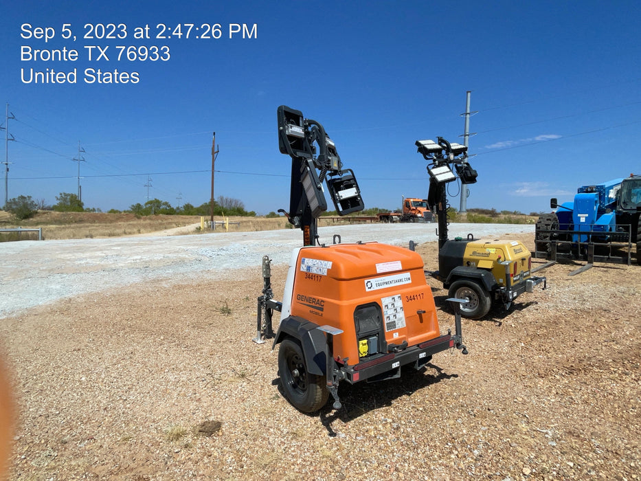 2023 Generac MLT2 Diesel, Flex Switch 120V Input, Powerzone Controller, (4) 320W LED Lights, 4kW Generator, 39.9 Gal Fuel Tank, 2" Ball, T3