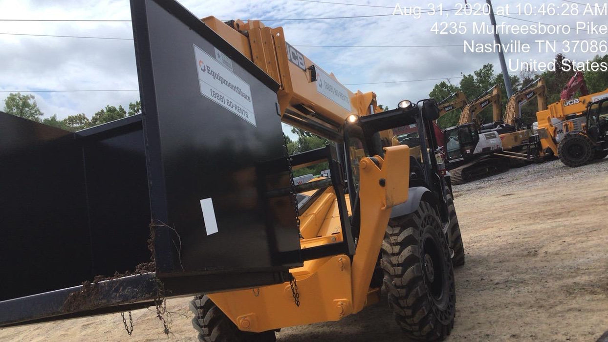 2020 JCB 512-56 Canopy, 74Hp, Solid Tires, Work Lights, Beacon, Aux Hydraulics, Back up Alarm, Lifting Eye, ES Decals