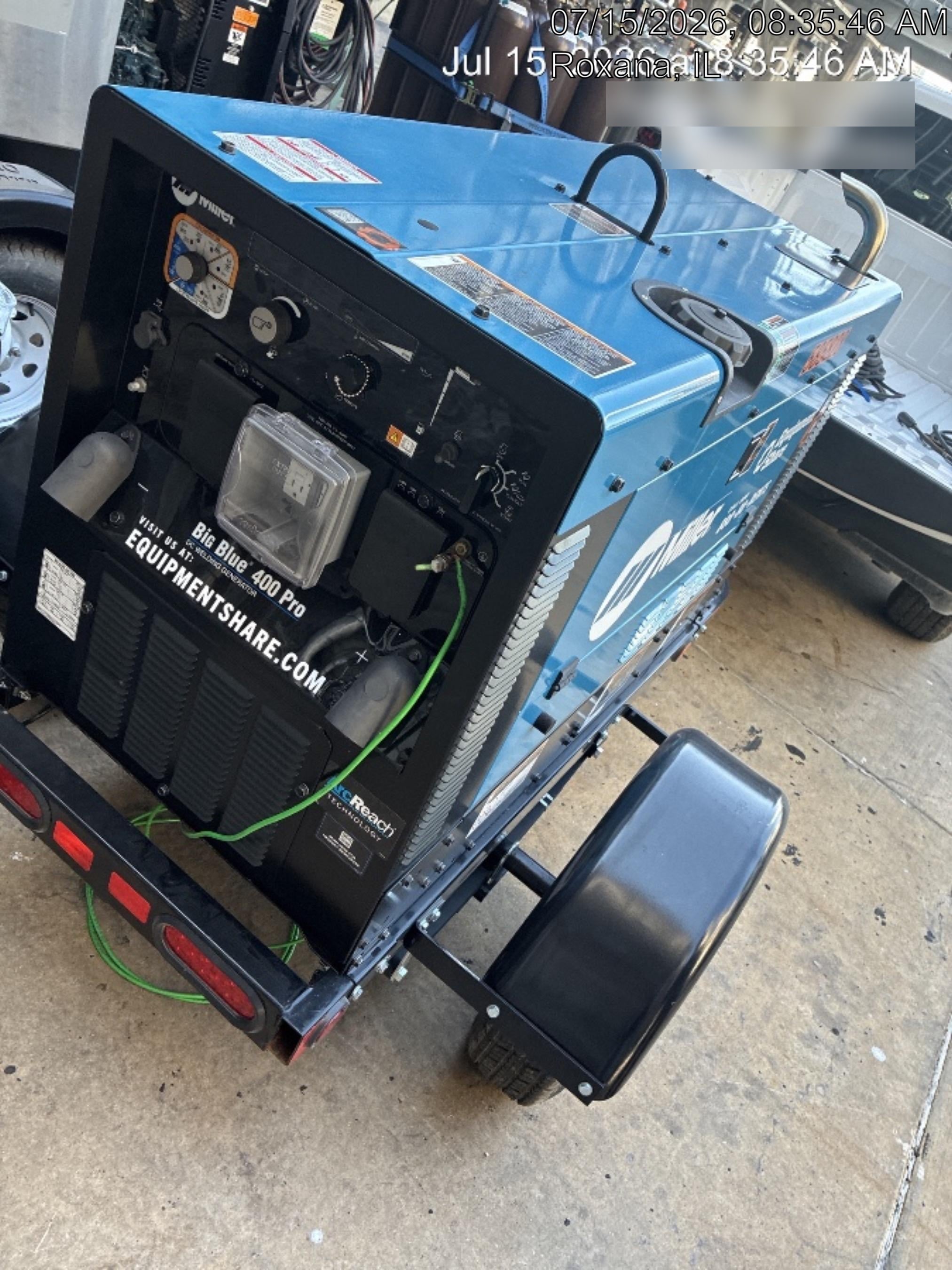 2025 MILLER ELECTRIC BIG BLUE 400