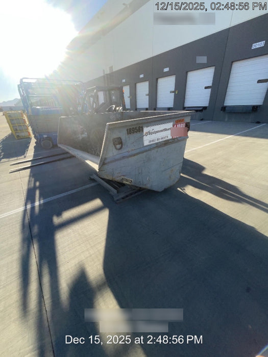 2021 GLOBAL 4cy Self-Dump Hopper w/Poly Caster Kit Global