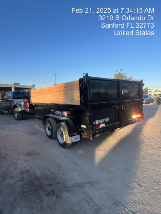 2025 TEXAS PRIDE TRAILERS DT714416KBP