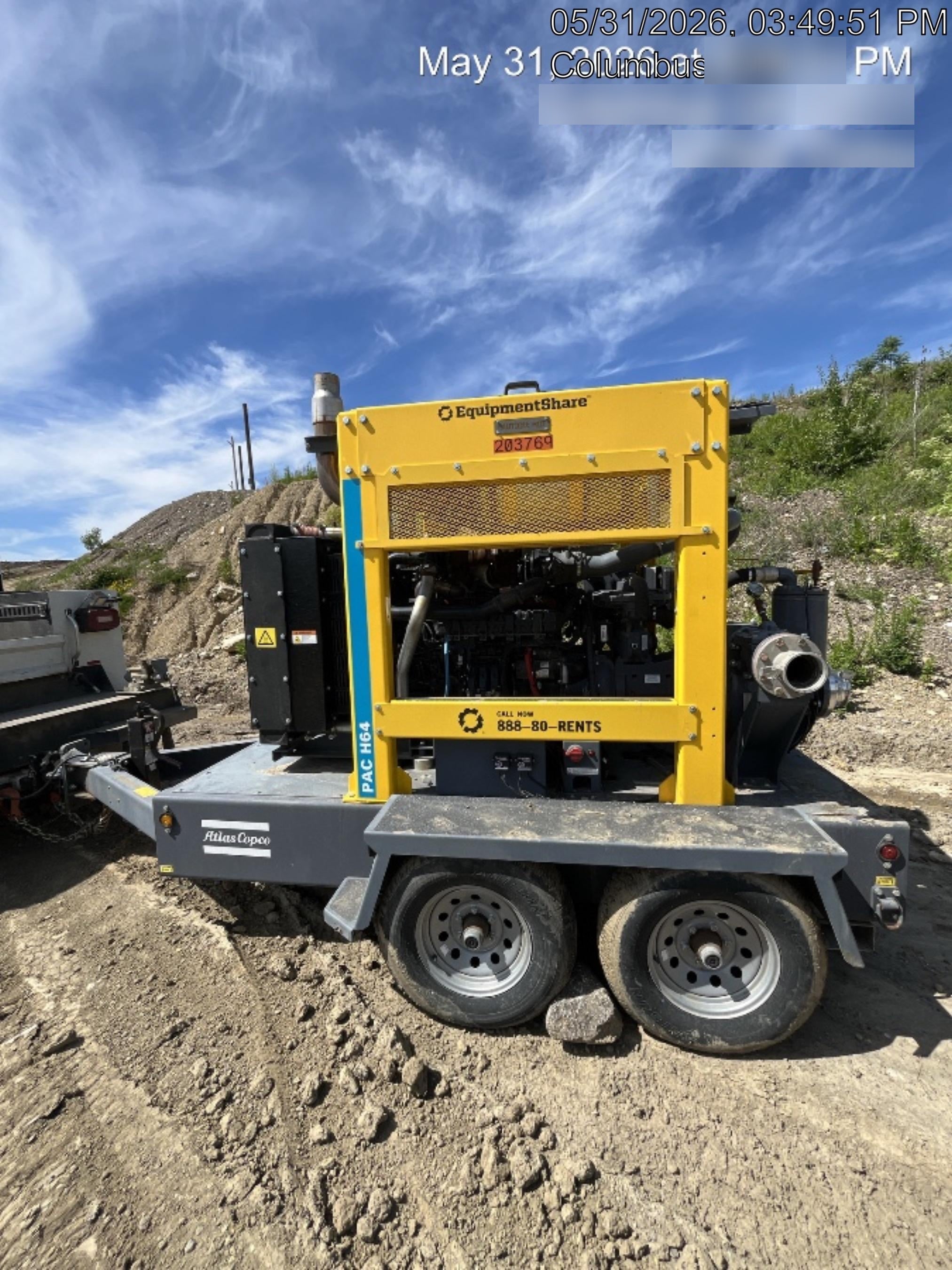 2022 ATLAS COPCO PAC H64 JD
