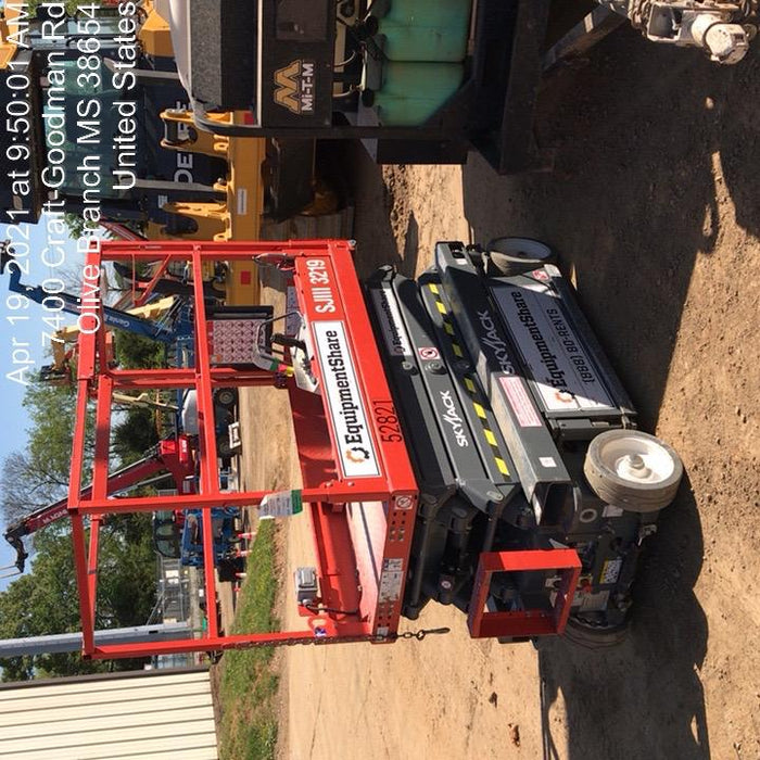 2019 Skyjack SJIII-3219 Standard Options, Trojan Batteries