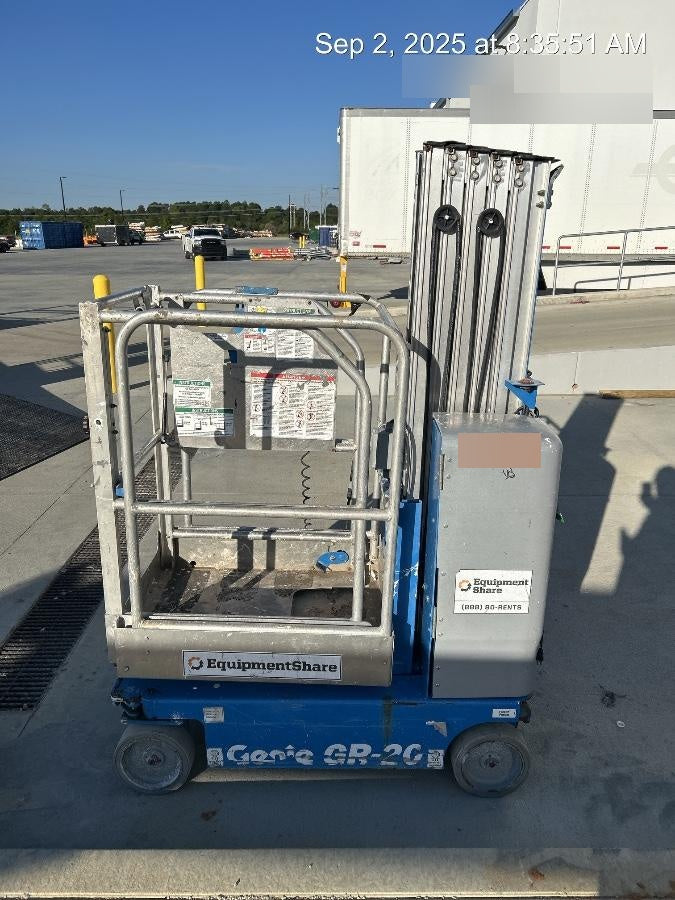 2019 GENIE GR-20