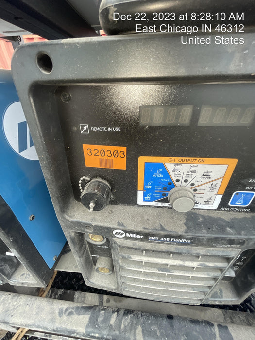 2023 MILLER ELECTRIC XMT 350