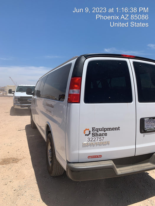 2023 GMC Savana 3500 - Rental