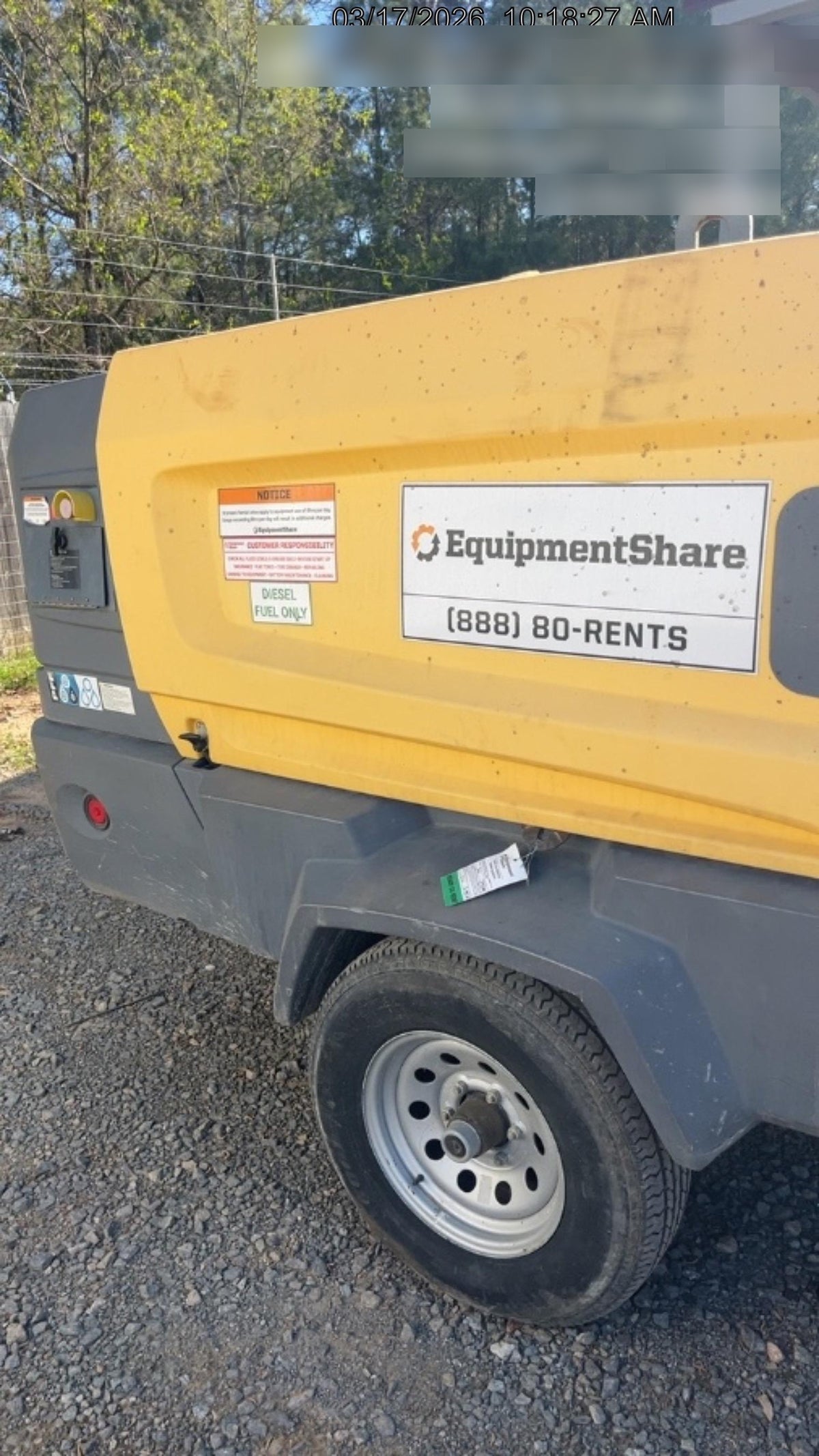2020 ATLAS COPCO XATS 400 PFF