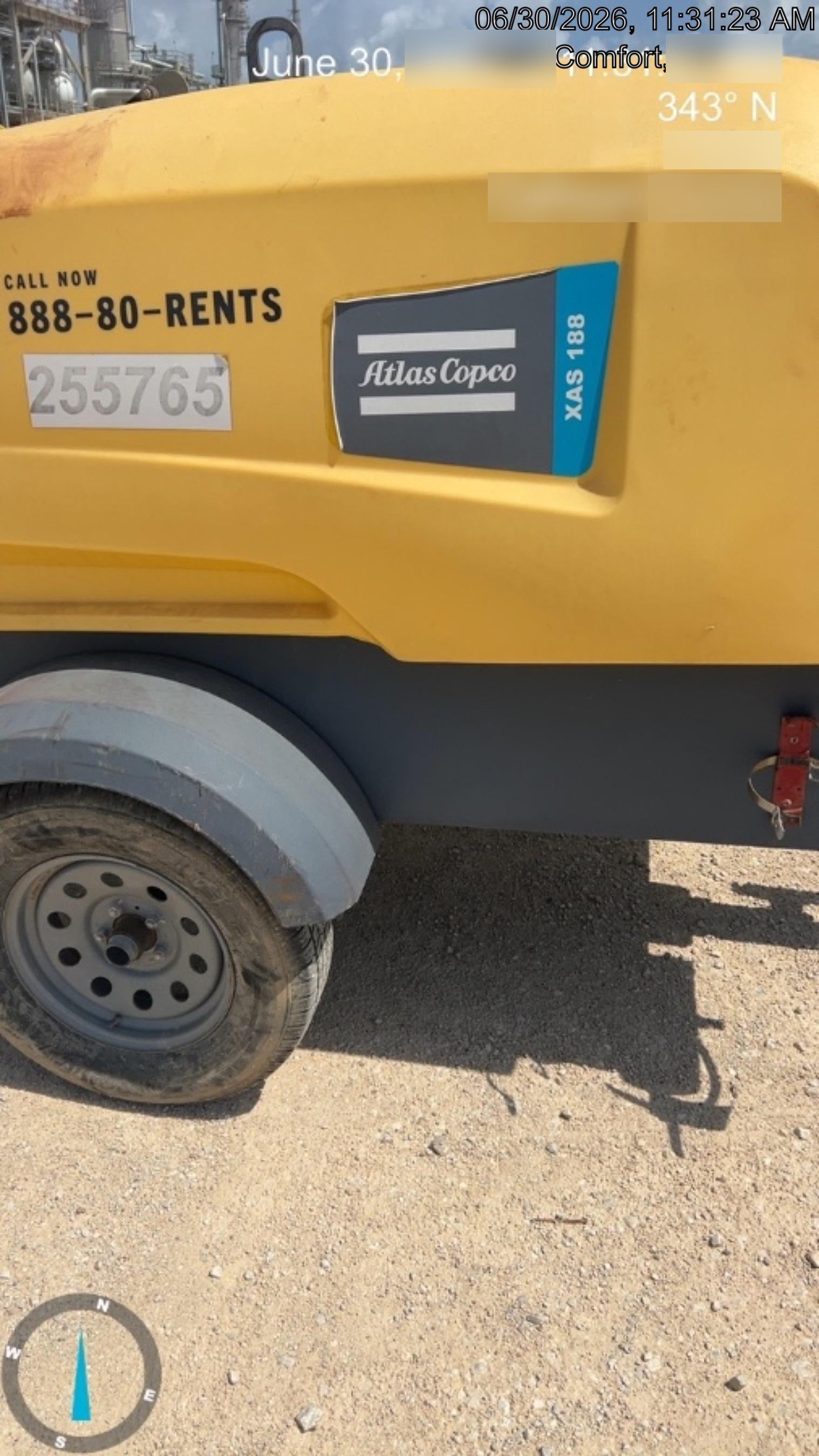 2022 ATLAS COPCO XAS188 CWK