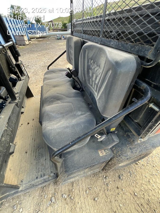 2021 Kubota RTV-X1140W-H Plastic Canopy, Windshield Acrylic Clear, LED Strobe Light, Wire Harness Kit, Back up Alarm