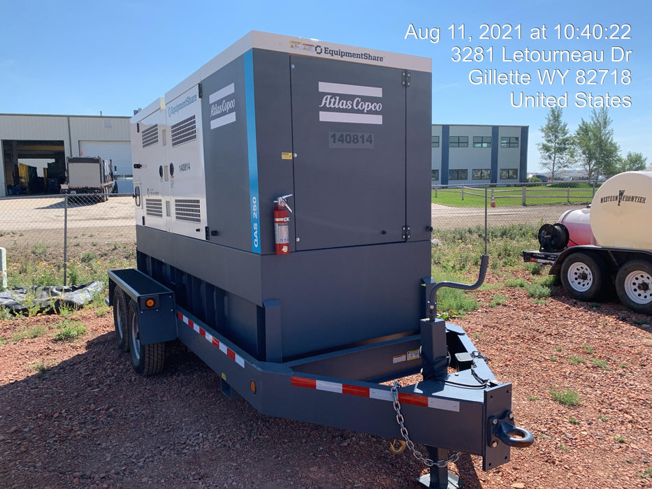 2021 ATLAS COPCO QAS250