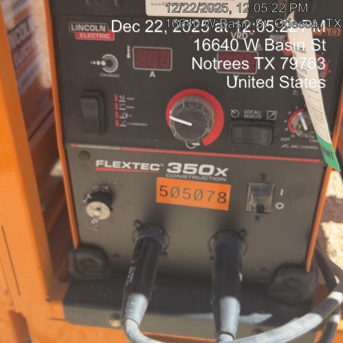 2025 LINCOLN ELECTRIC FLEXTEC 350X