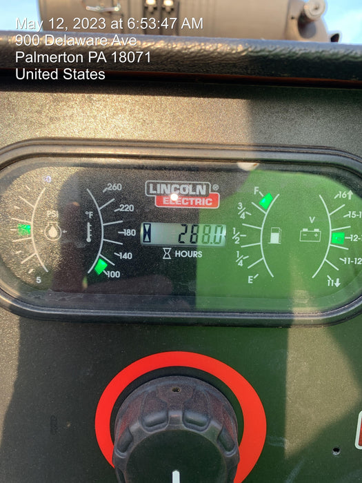 2021 Lincoln Electric Vantage 549X Ready Pak 3, ORANGE (includes trailer, cable rack, fender light kit)