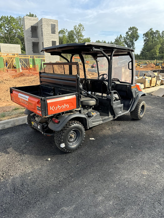 2022 Kubota RTV-X1140W-H Plastic Canopy, Windshield Acrylic Clear, LED Strobe Light, Wire Harness Kit, Back up Alarm