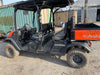 2020 Kubota RTV-X1140W-H 4wd Utility Cart, 4 Seat, Diesel, LED Strobe, Windshield Tempered Glass, Plastic Canopy, Wire Harness Kit, Backup Alarm