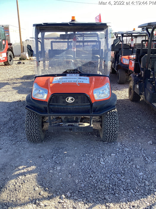 Kubota RTV-X1140W-H Plastic Canopy, Windshield Acrylic Clear, LED Strobe Light, Wire Harness Kit, Back up Alarm