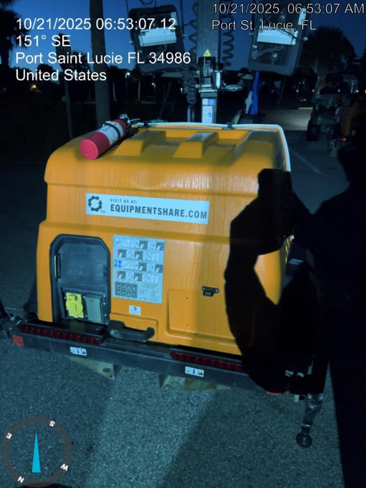 2023 Generac MLT2 Diesel, Flex Switch 120V Input, Powerzone Controller, 
(4) 320W LED Lights, 4kW Generator, 39.9 Gal Fuel Tank, 2" Ball, T3