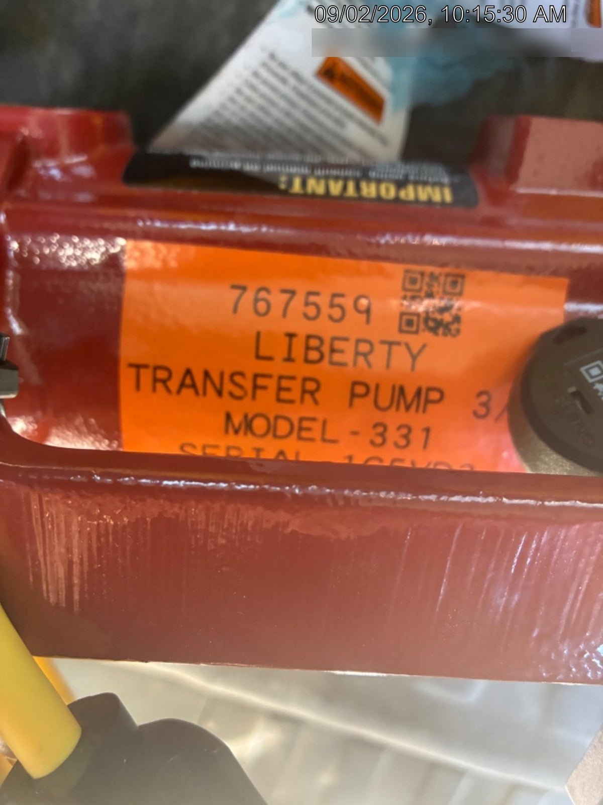 2026 LIBERTY PUMP 331