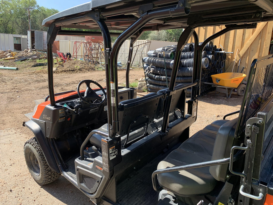 Kubota RTV-X1140W-H Canopy, 4-Seater, Diesel, Windshield Acrylic Clear, LED Strobe, Backup Alarm