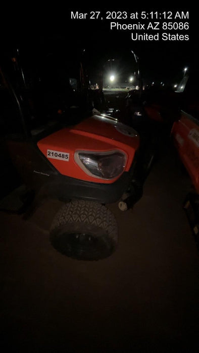 2022 Kubota RTV-X1140W-H Plastic Canopy, Windshield Acrylic Clear, LED Strobe Light, Wire Harness Kit, Back up Alarm