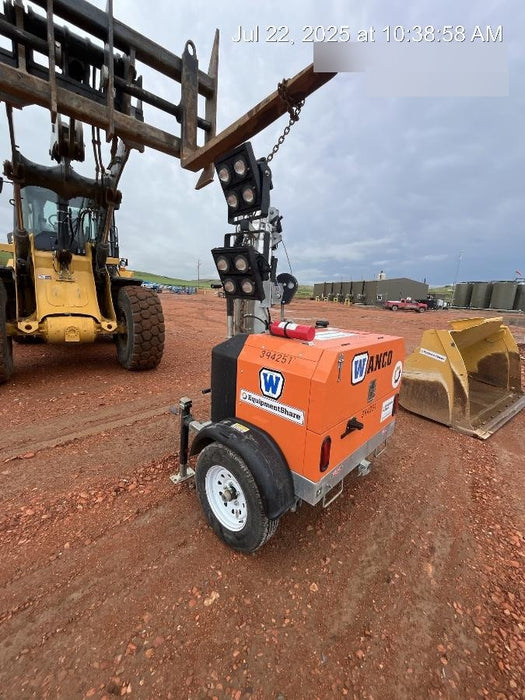 2024 Wanco WLTT-4MM4K Diesel, Deep Sea Controller, Shore Power Plug, Auto Start, (4) 350W LED Floodlights, 4kW Generator, 60 Gal Fuel Tank, 2" Ball, T3