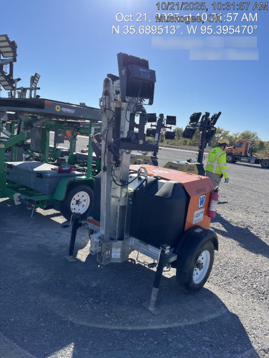 2024 Wanco WLTT-4MM4K Diesel, Deep Sea Controller, Shore Power Plug, Auto Start, (4) 350W LED Floodlights, 4kW Generator, 60 Gal Fuel Tank, 2" Ball, T3
