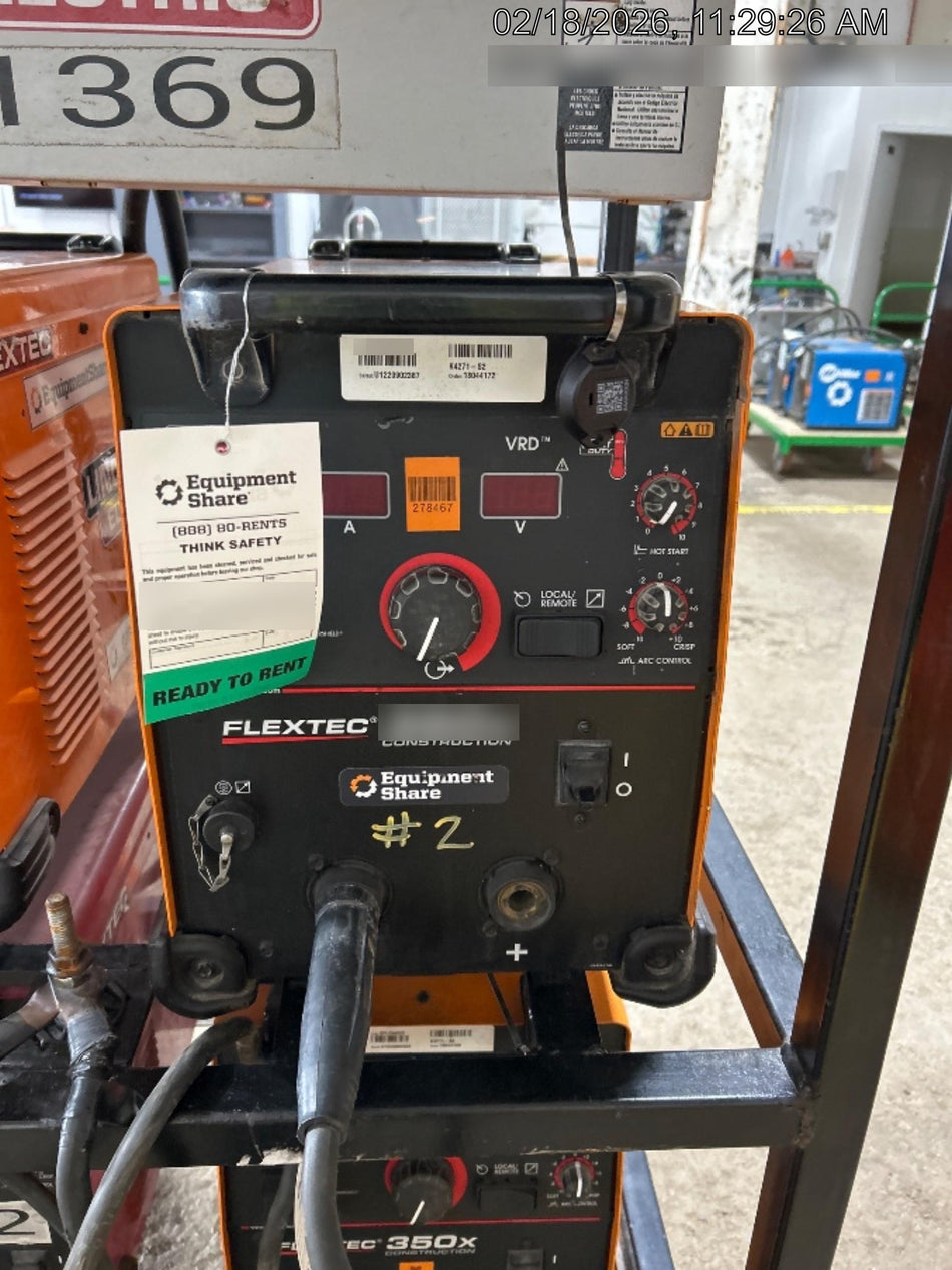 2022 LINCOLN ELECTRIC FLEXTEC 350X