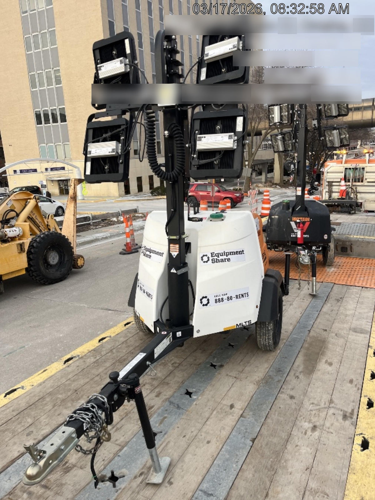 2023 Generac MLT2 Diesel, Flex Switch 120V Input, Powerzone Controller, (4) 320W LED Lights, 4kW Generator, 39.9 Gal Fuel Tank, 2" Ball, T3