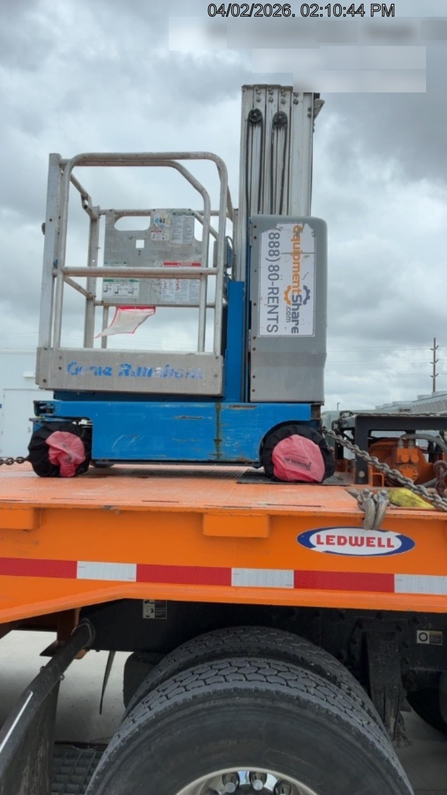 2016 GENIE GR-20