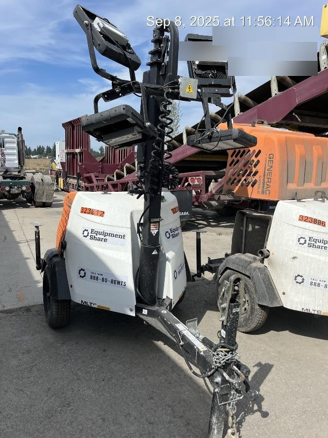 2023 Generac MLT2 Diesel, Flex Switch 120V Input, Powerzone Controller, (4) 320W LED Lights, 4kW Generator, 39.9 Gal Fuel Tank, 2" Ball, T3